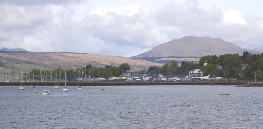 Marina at Rhu on Gare Loch