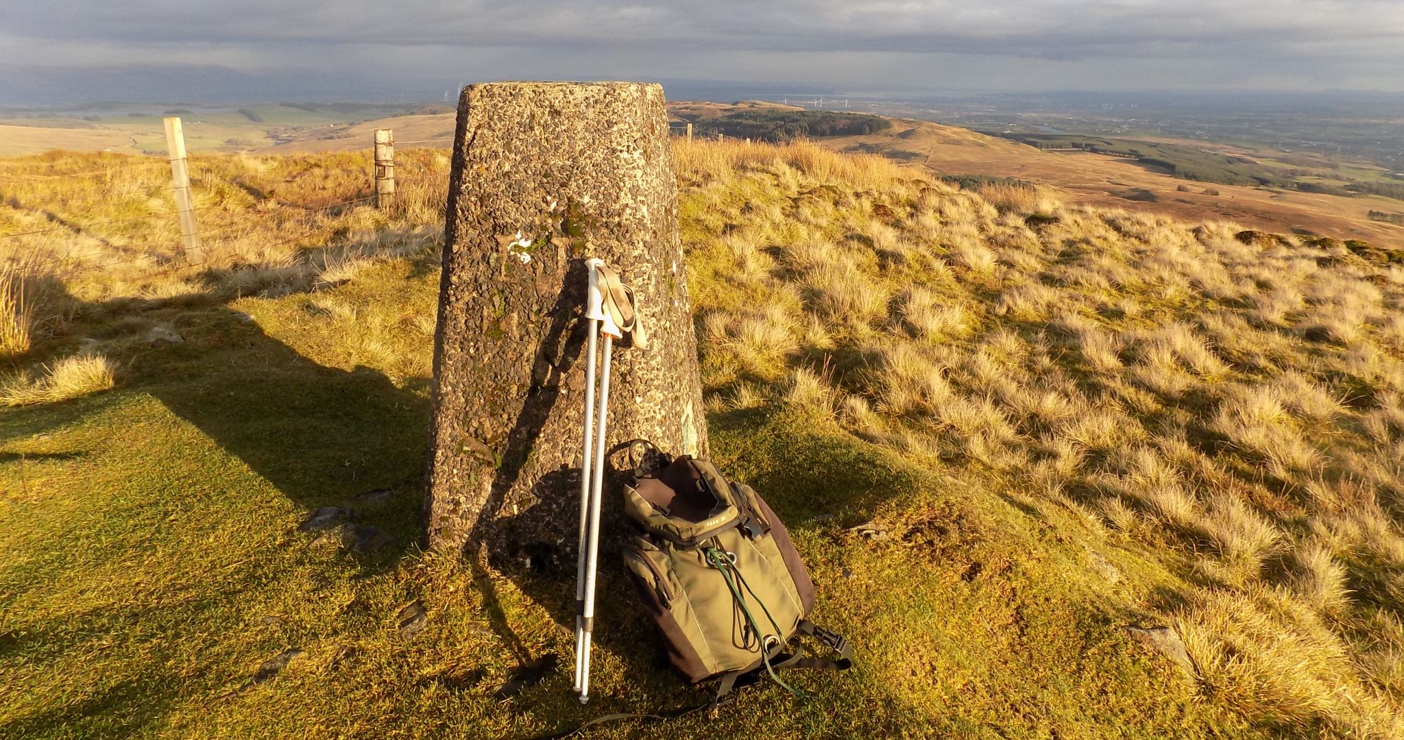 Trig Point on Tomtain