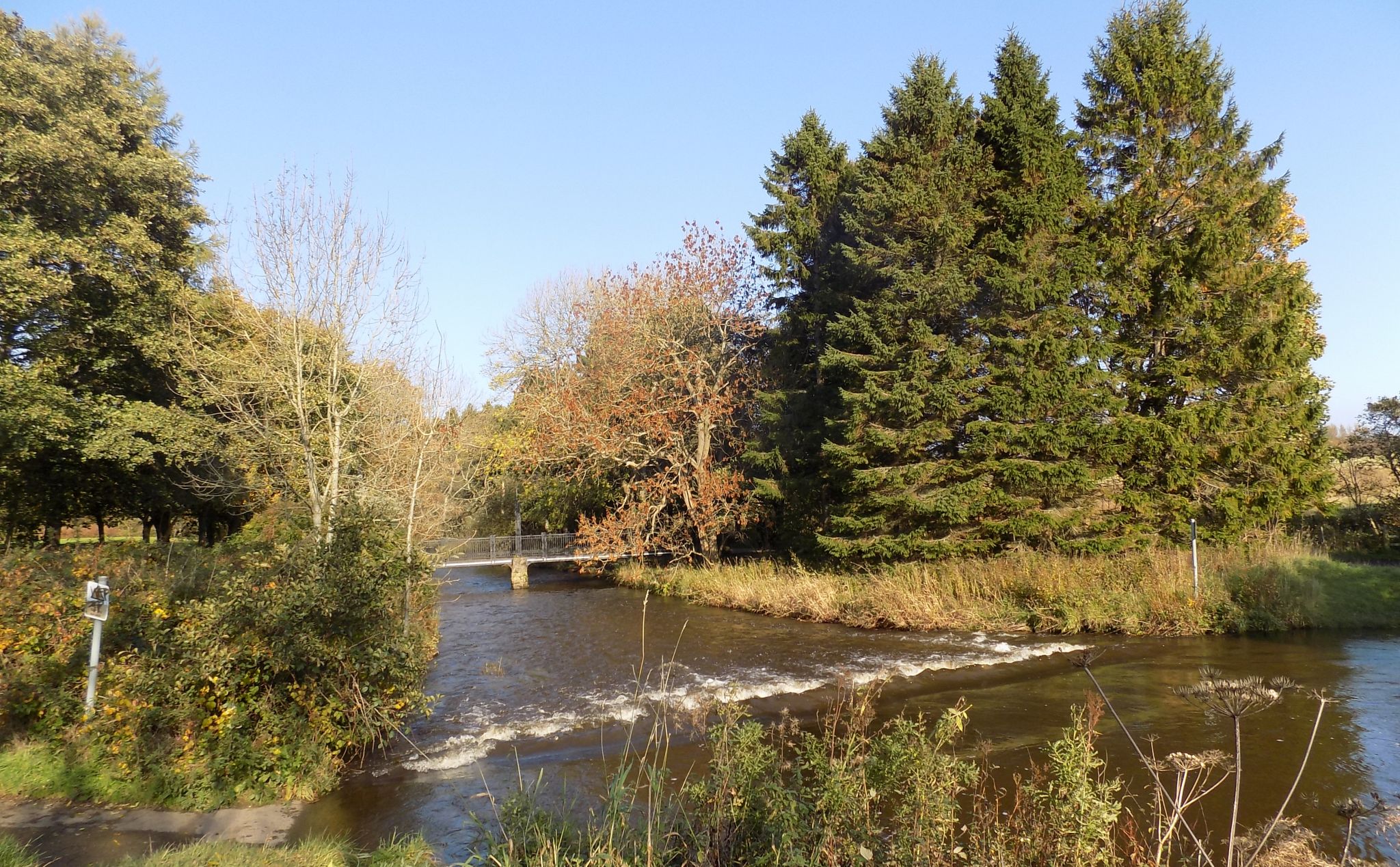 Lugton Water in Eglinton Country Park