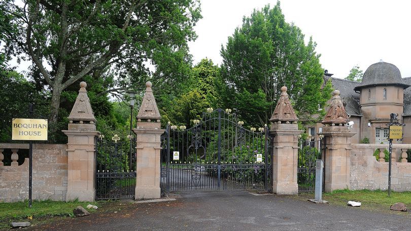 Entrance Gates to Boquhan House