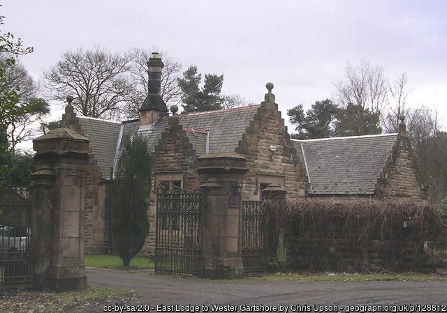 East Lodge at Gartshore Estate at Kirkintilloch