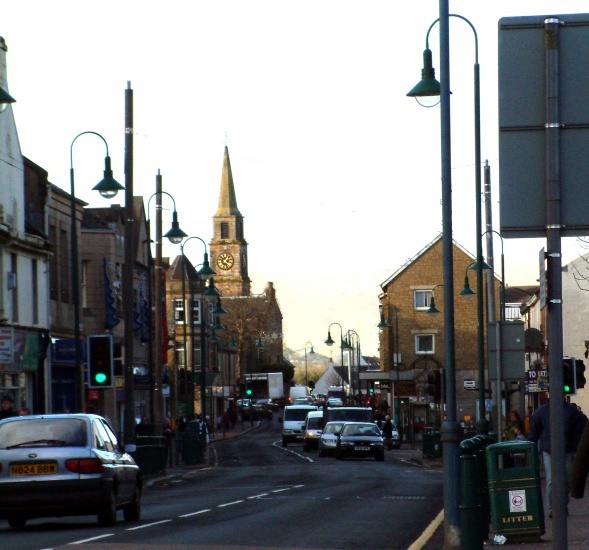 Main Street in Kirkintilloch