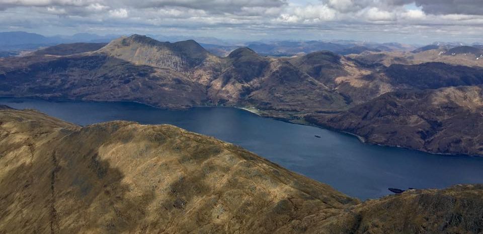 Loch Hourn from Ladhar Bheinn