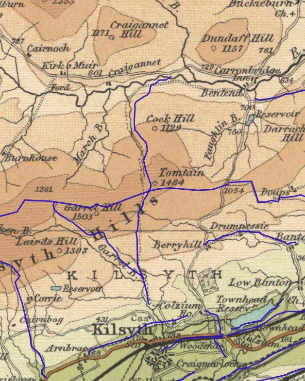 Map of Chapman's Road
