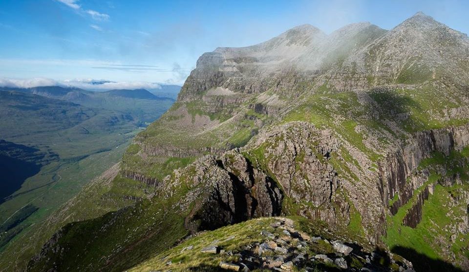 Spidean a Choire Leith on Liathach