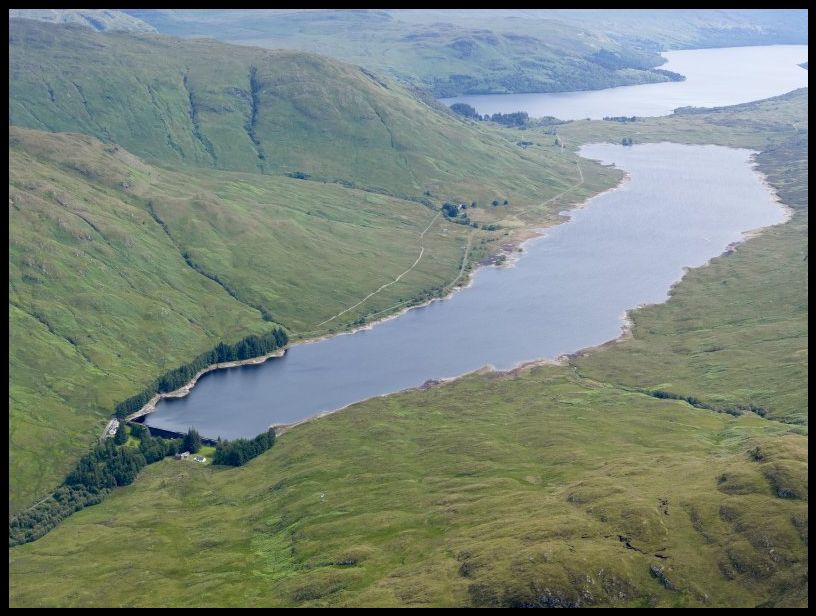 Loch Katrine beyond Loch Arklet