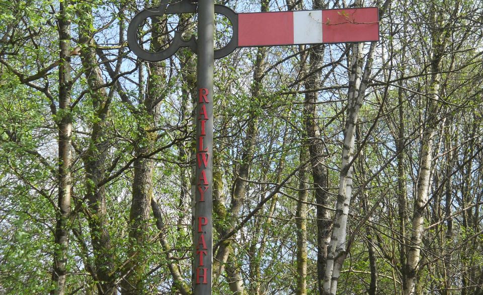 Old Signal at start of the Railway Path in Aberfoyle