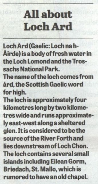 Loch Ard info