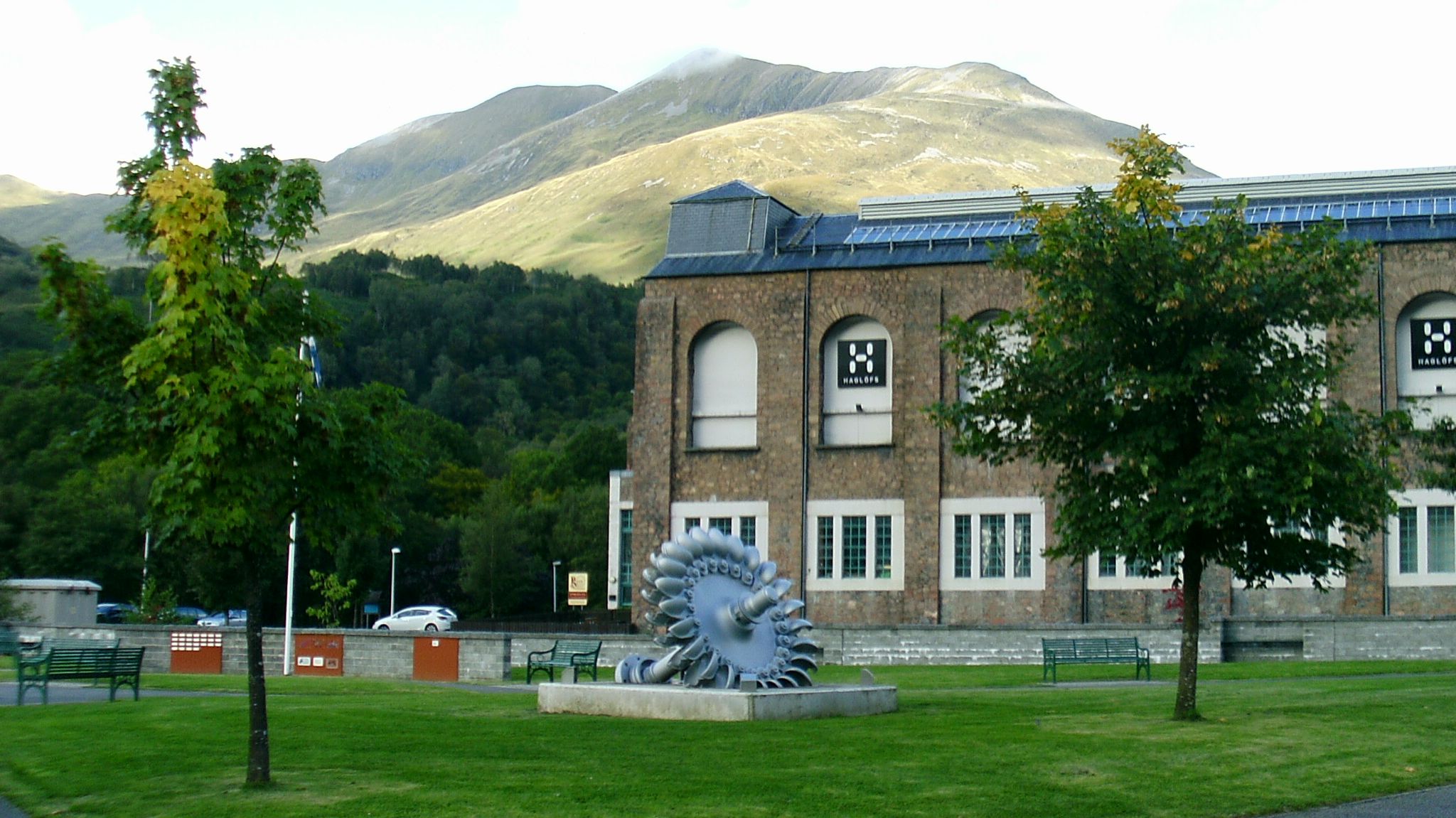 Kinlochleven beneath The Mamores