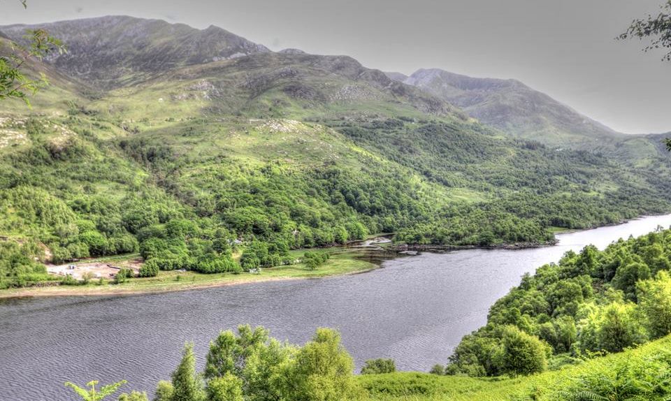 Mam na Gualainn and Beinn na Caillich above Loch Leven