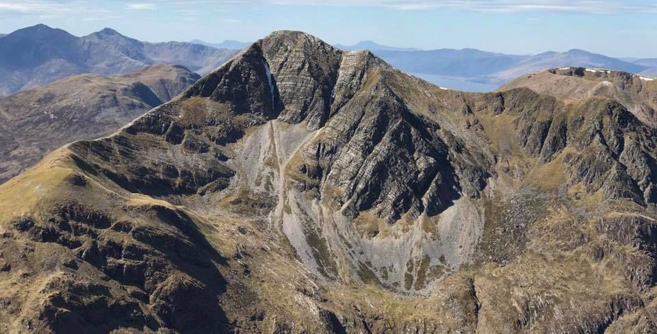 Ring of Steall in the Mamores above Glen Nevis