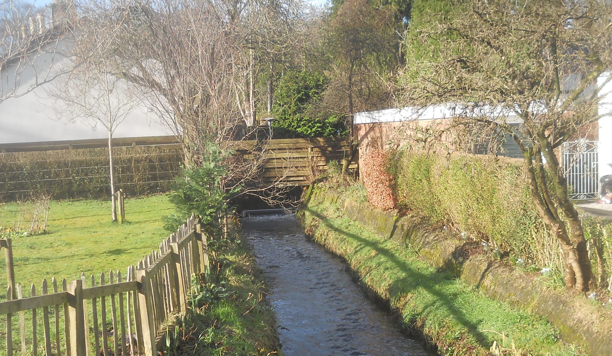 Manse Burn at Roman Road in Bearsden