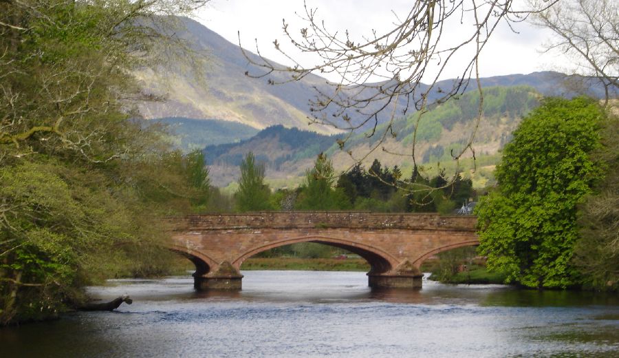 Bridge over the River Teith in Callander