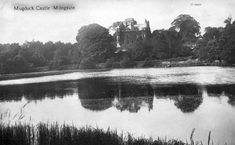 Mugdock Castle  - old photo
