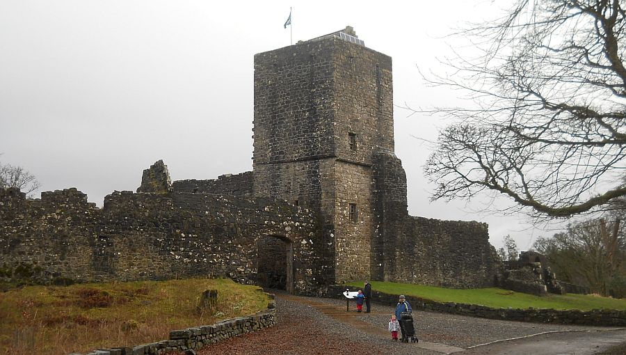 Mugdock Castle in Mugdock Country Park