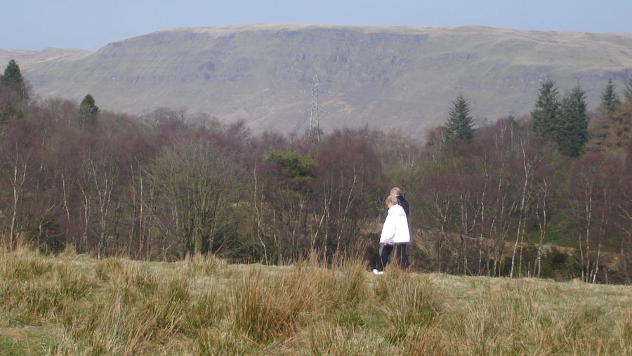 Campsie Fells from Mugdock Country Park