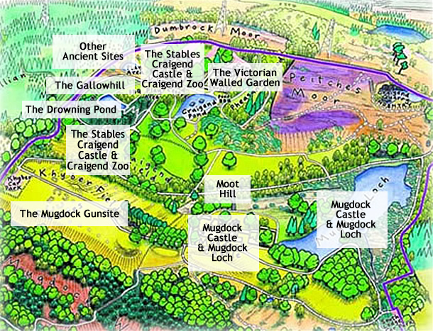 Map of Mugdock Country Park