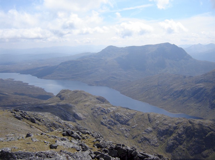 Loch Fada from Slioch