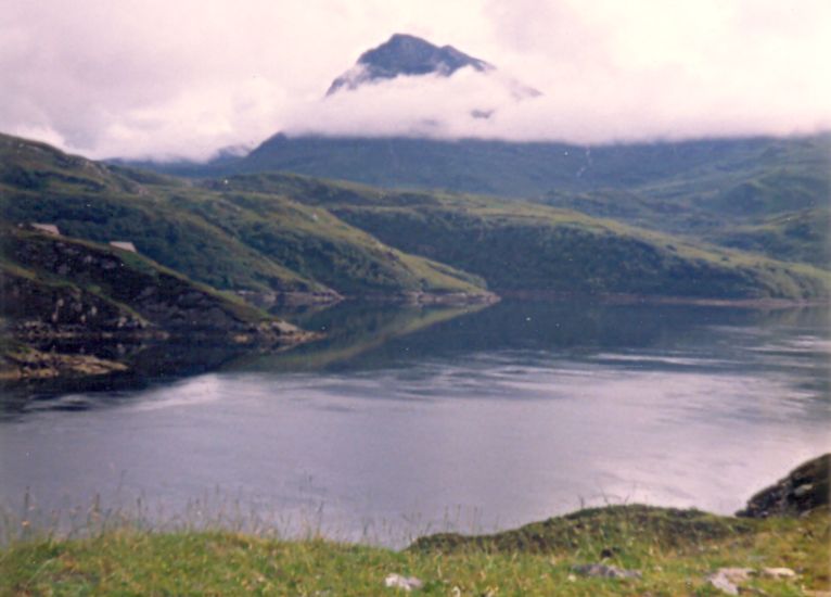 Quinaig above Loch Assynt in Sutherland