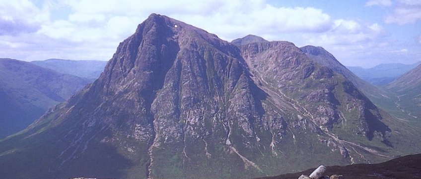 Buachaille Etive Mor from Beinn a Chrulaiste in Glencoe