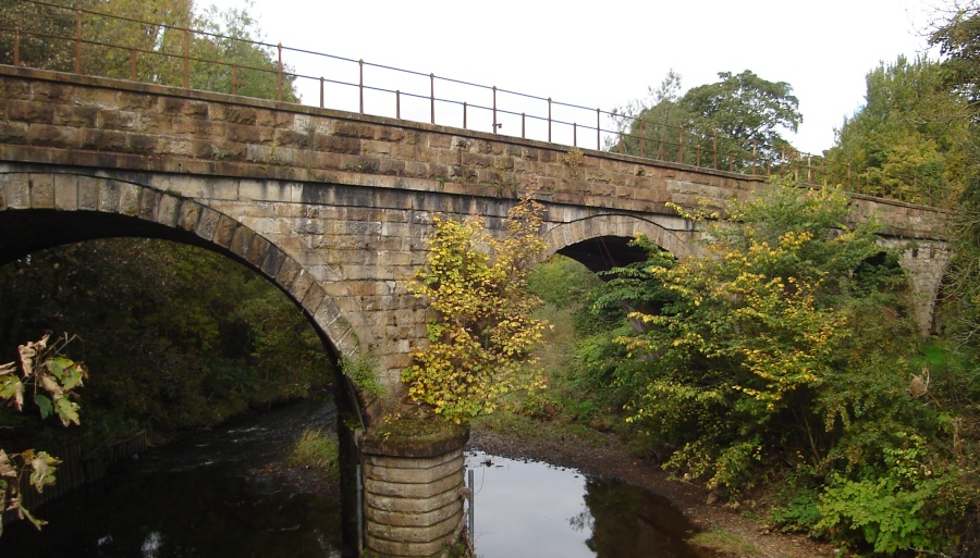 Railway Bridge over the White Cart River