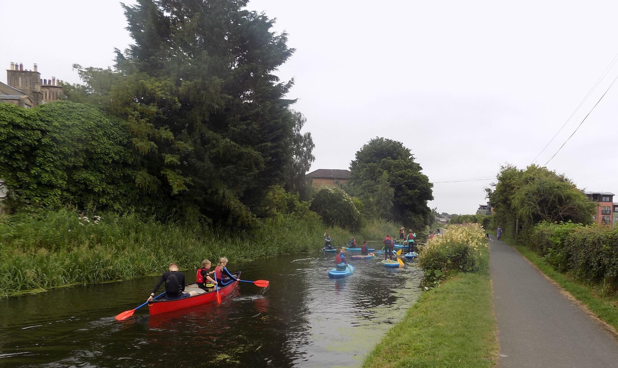 Watersports on the Union Canal