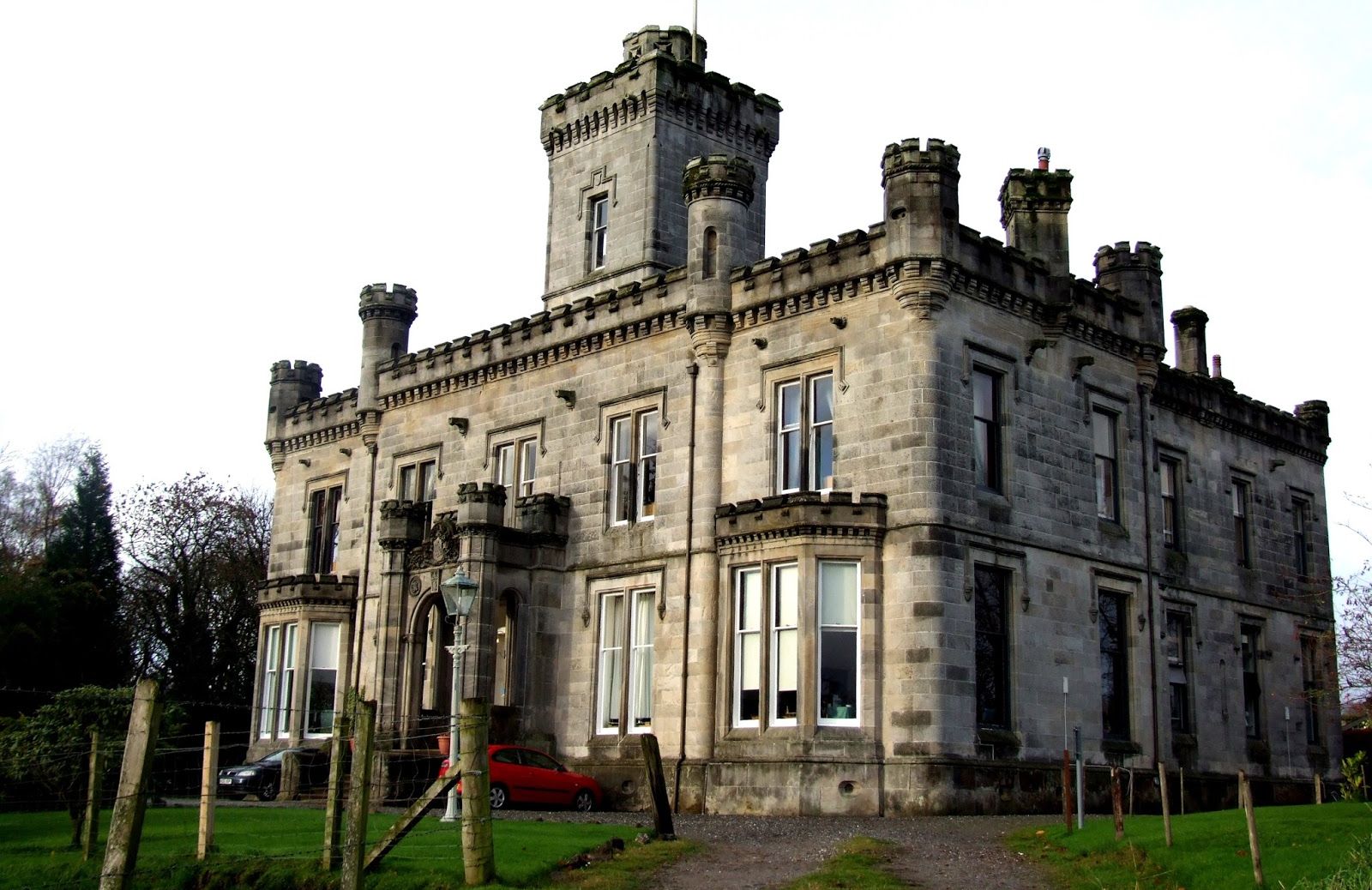 Dalmoak Castle near Dumbarton