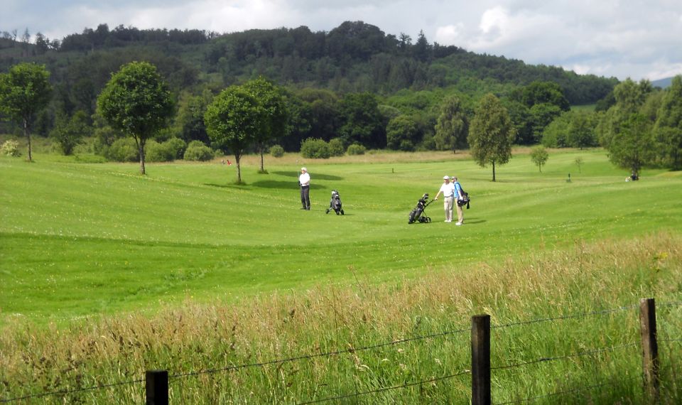 Golf course in grounds of Ross Priory