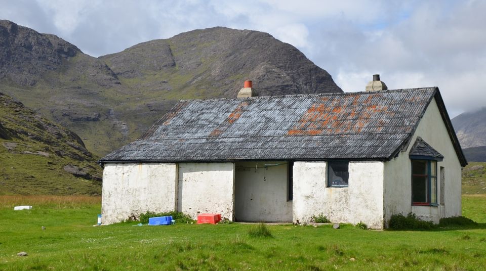 Camasunary Bothy at Loch Scavaig