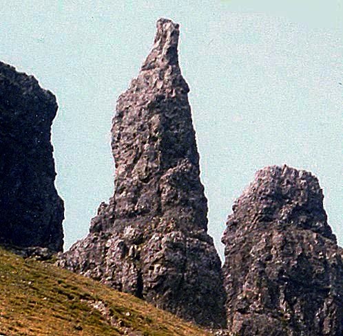 The Needle at the Quiraing on the Isle of Skye