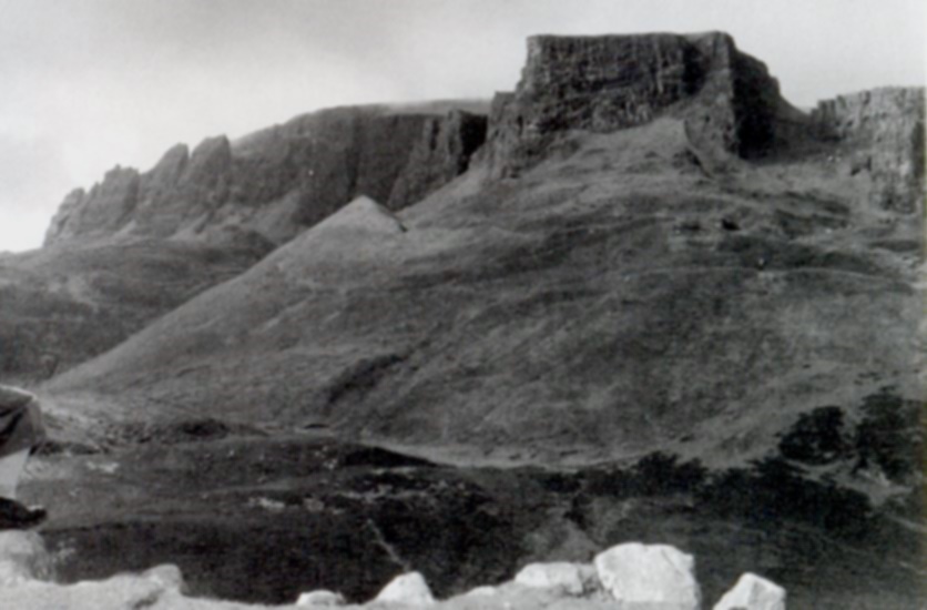 The Table at the Quiraing on the Isle of Skye