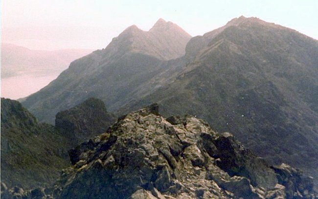 Skye Ridge _ View to Gars Bheinn