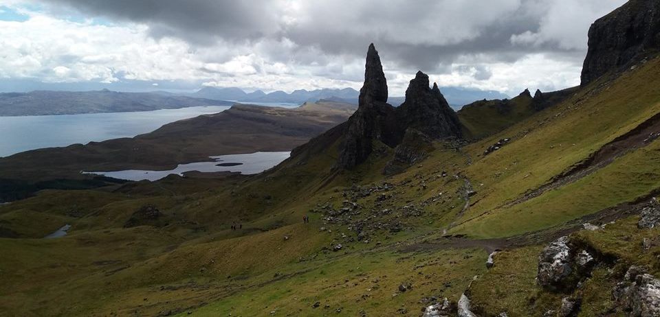 Old Man of Storr at Trotternish on Island of Skye