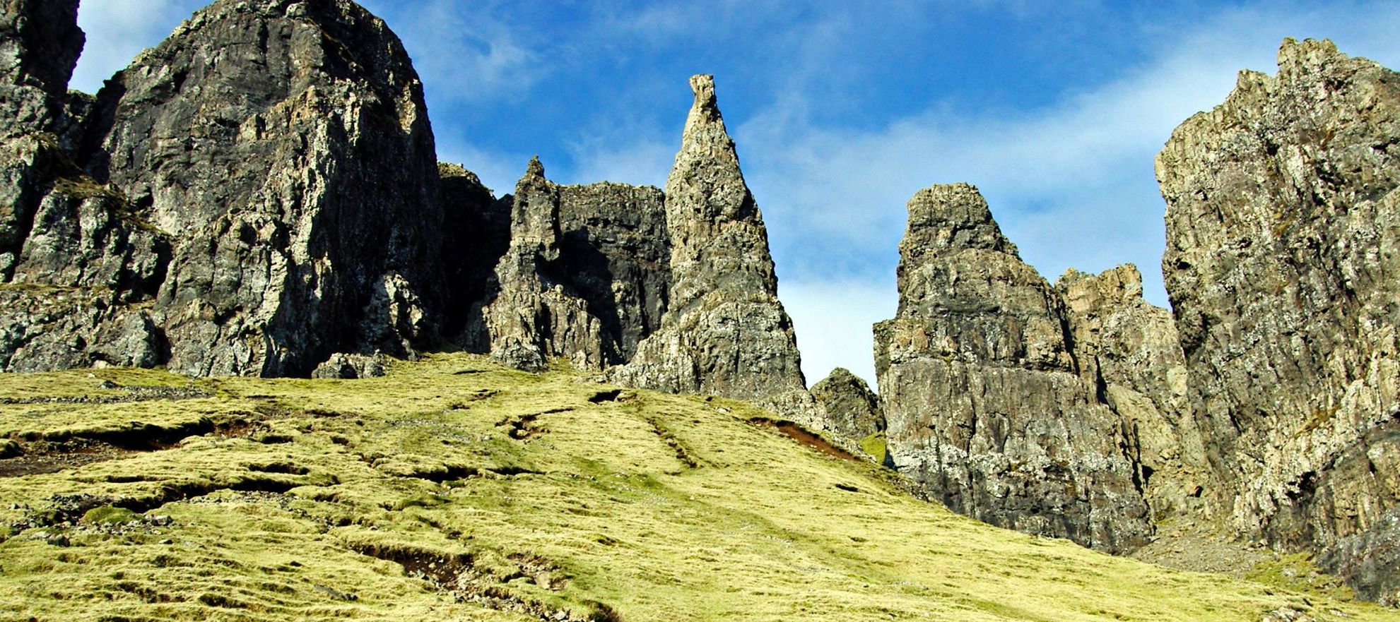 The Needle at the Quiraing on the Trotternish Ridge on the Isle of Skye