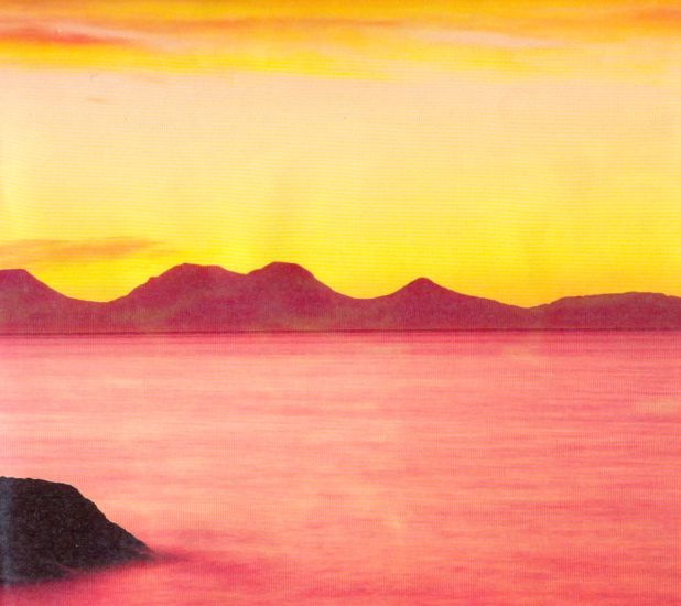 Sunset on The Paps of Jura