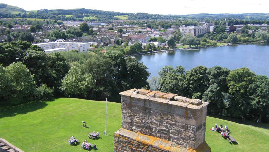 Linlithgow Town from the Palace