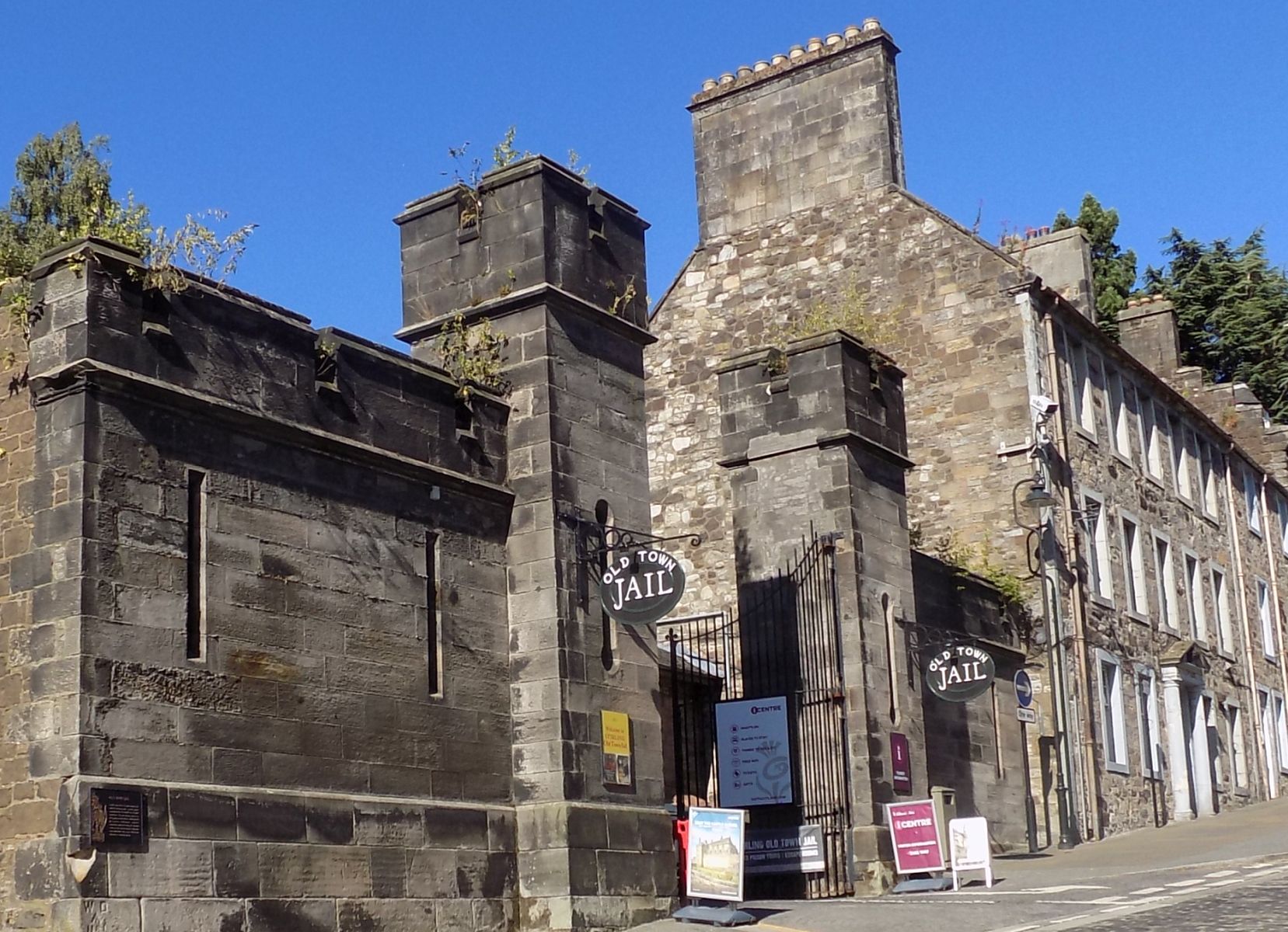 Entrance to the Old Jail in Stirling