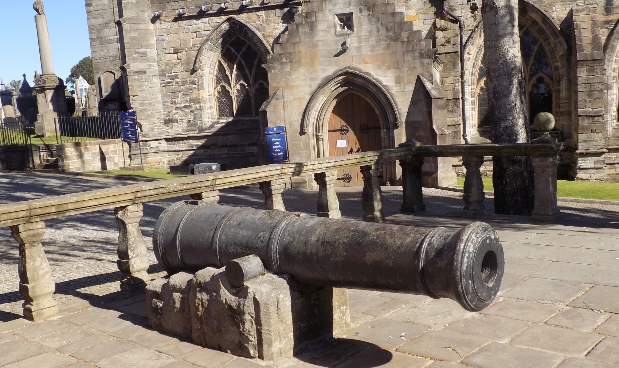 Old Cannon in Stirling Castle