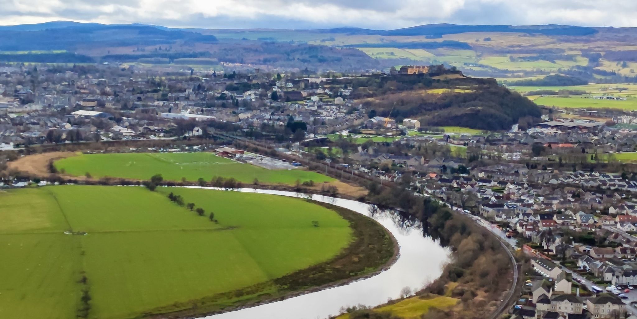 River Forth and Stirling from Wallace Monument