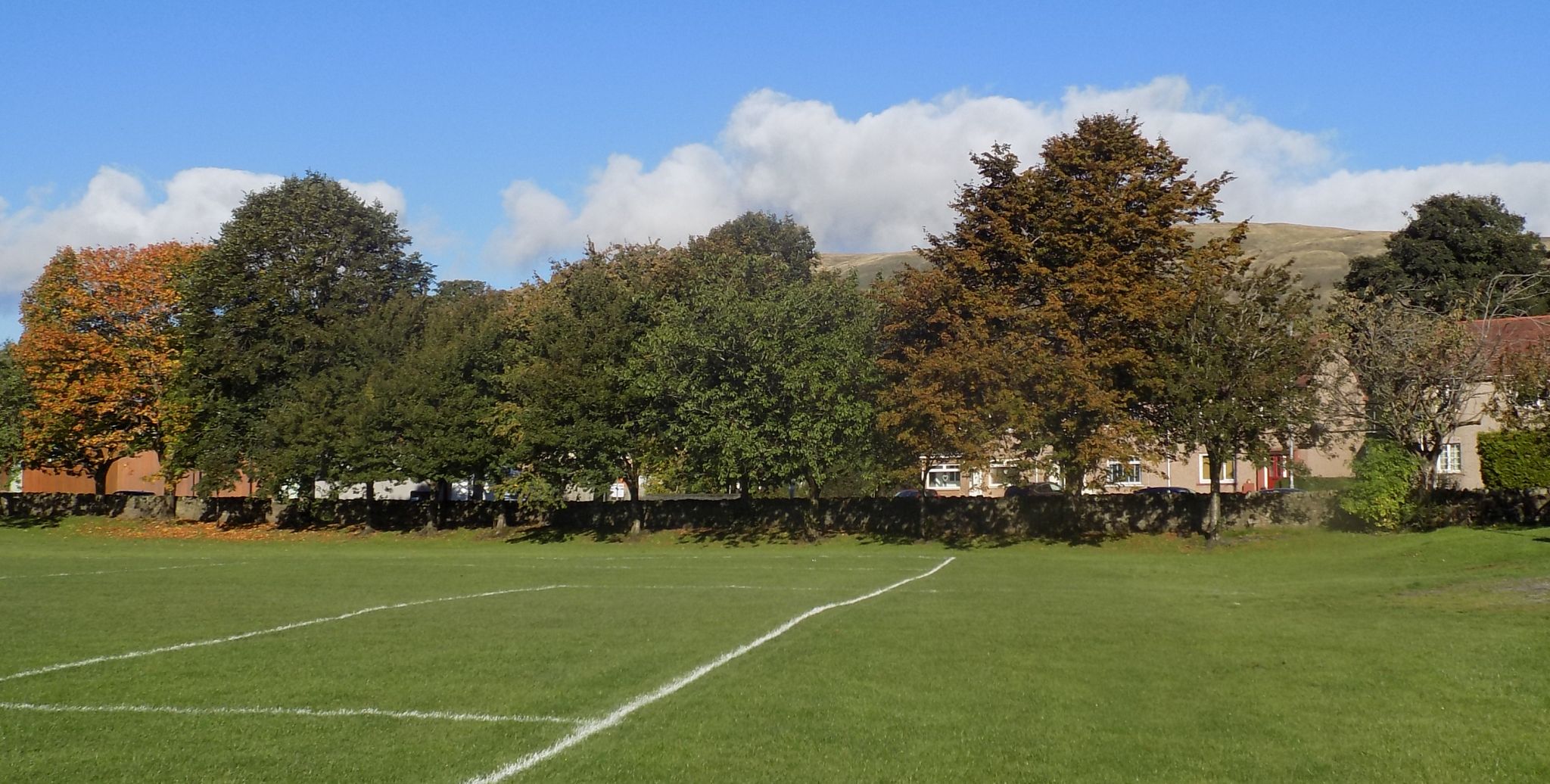 Playing field in Milton of Campsie