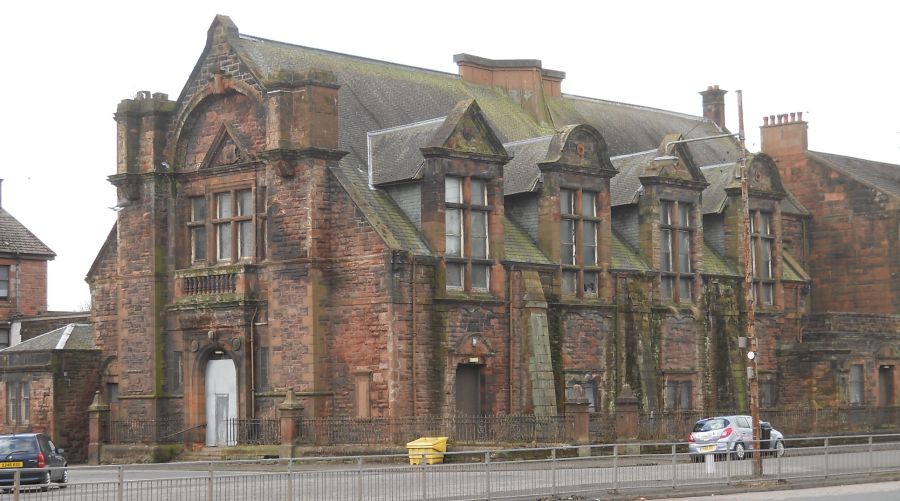 Sandstone Building adjacent to Victoria Park