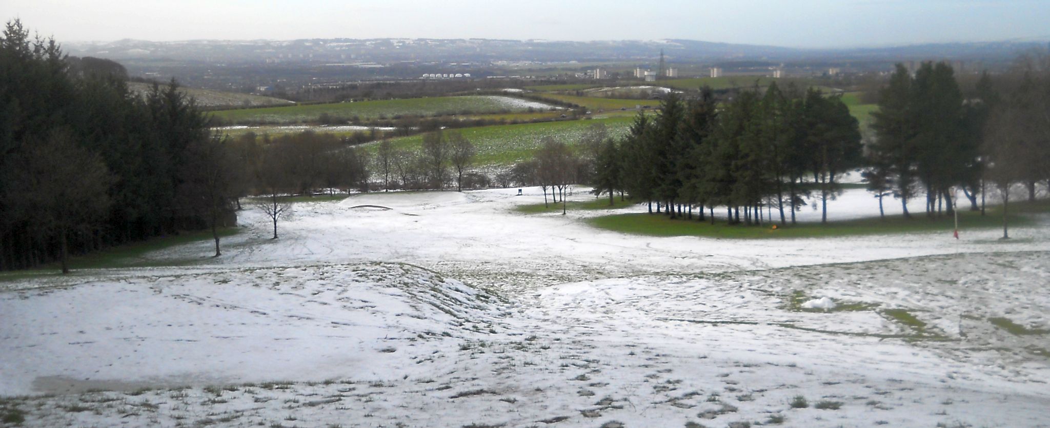View to River Clyde from  Windyhill Golf Course in Bearsden