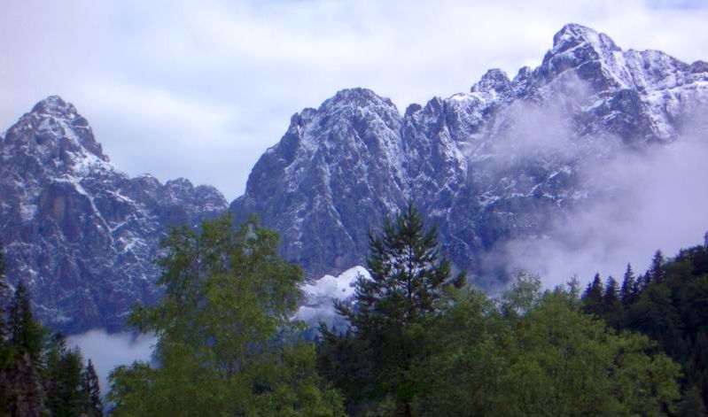 Julian Alps in Slovenia