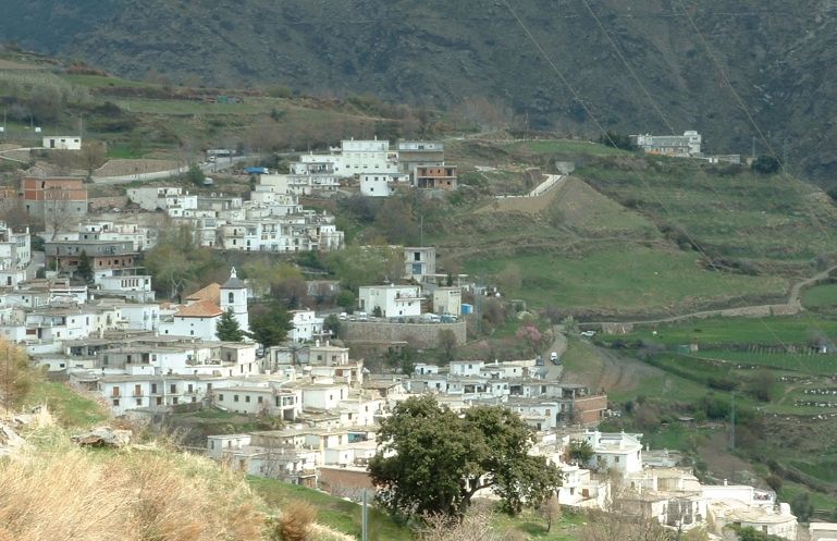 Busquistar in the Alpujarras in Andalucia region of Southern Spain