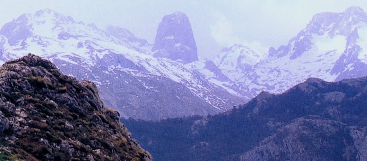 Naranjo de Bulnes in the Picos de Europa in Northern Spain