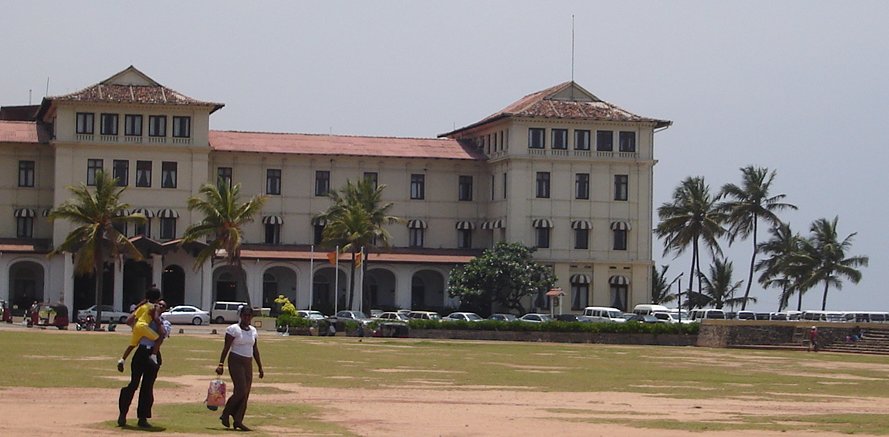 Galle Face Green in Colombo City, Sri Lanka