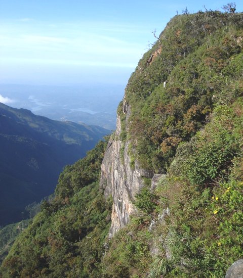 "World's End" in Horton Plains National Park