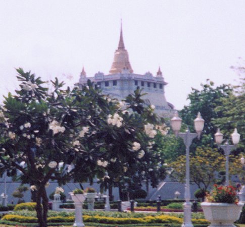 Golden Mount at Wat Saket in Bangkok