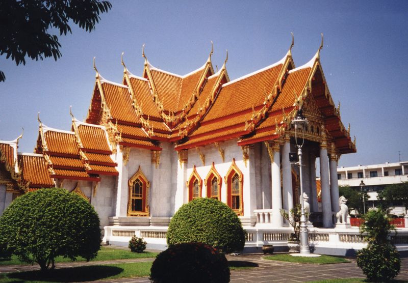 Marble Temple, Wat Benchamabophit, in Bangkok