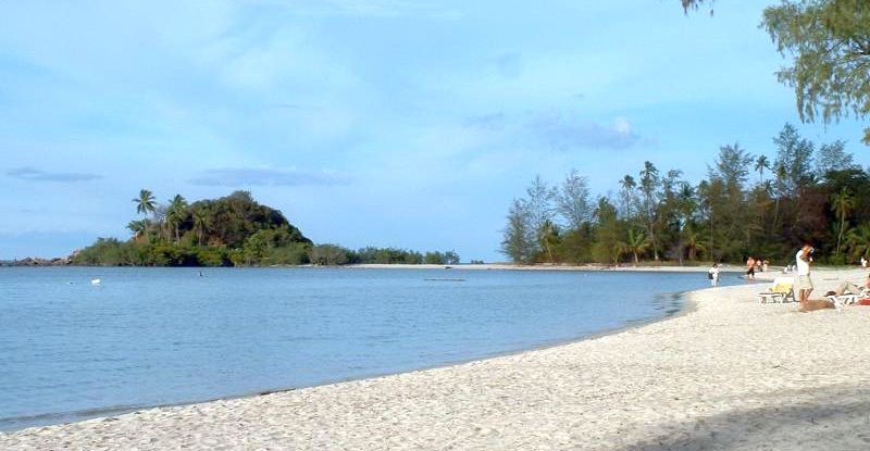 Choeng Mon Beach on Koh Samui in Southern Thailand